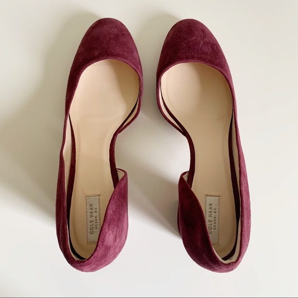 Cole Haan Suede Block Heels - Picture 9 of 11